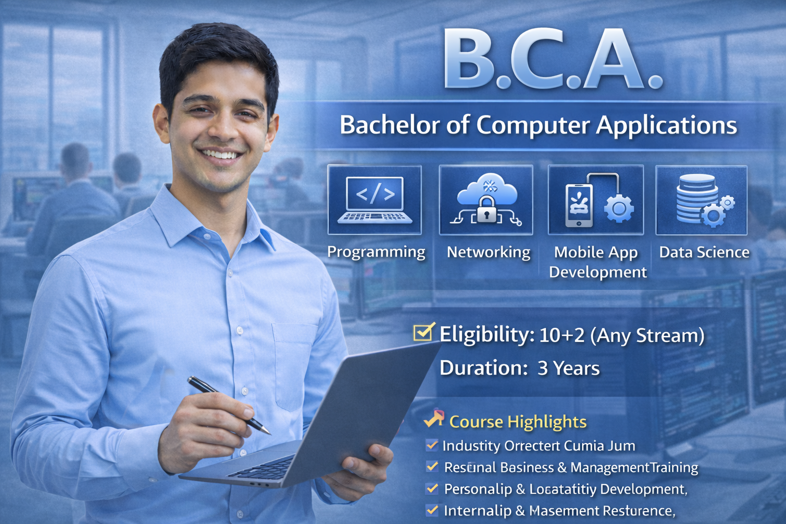 BCA (Bachelor of Computer Applications)